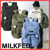 すぐ届く☆MILKFED. バックパック 機能性◎大人も使えるデザイン