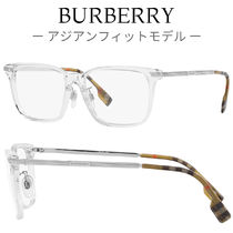 関税・送料込み＊BURBERRY＊アジアンフィット　チェック　メガネ