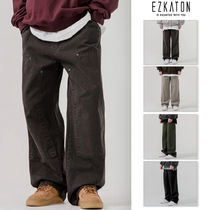 【EZKATON】24SS★ Parts Double Knee Pants