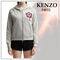 大人可愛い【KENZO】クレストジップパーカー ロゴ入り 24SS