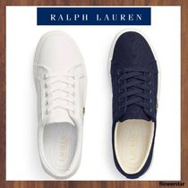 【Ralph Lauren】メタルロゴ キャンバス スニーカー（送料込み）