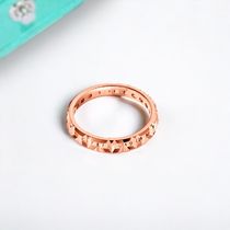 【Tiffany&Co】TiffanyT☆rose gold 18k True Narrow 3.5mm 指輪