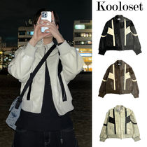 【KOOLOSET】Racing Multi Leather Jacket