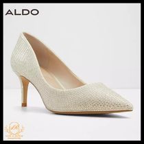 ALDO パンプス ヒール キラキラ輝くクリスタル 日本未上陸