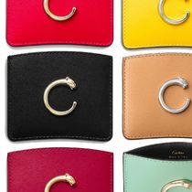 【Cartier】パンテール レザー C カードホルダー 名刺 送料込み