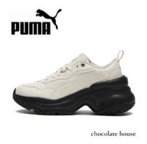 ◆PUMA◆ CILIA WEDGE シリア ウェッジ 393915 05A.SNOW/BLK