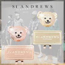 すぐ届く St ANDREWS* テディベア フェイス マーカー 送料込み