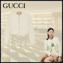 新作【GUCCI】ツイードジャケット