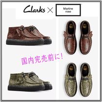 コラボ 送込【CLARKS X MARTINE ROSE】TORHILL アンクルブーツ