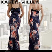 KAREN MILLEN ミマキシドレス 花柄 キャミソール タイト