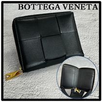 ★関税込★BOTTEGAVENETA★ラウンドファスナー 二つ折り財布★