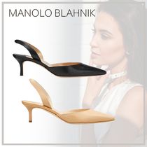 海外限定【Manolo Blahnik】Carolyne スリングバックパンプス