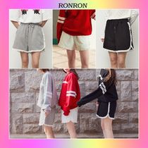 【RONRON】 韓国人気新作★TORCHON RIBBON LACE SWEAT SHORTS