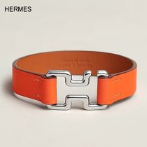 【便利なクラスプが魅力】HERMES レザーブレスレット トゥナイト