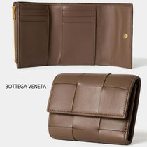 【BOTTEGA VENETA】Cassette Tri-Fold Zip Wallet 三つ折り財布