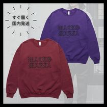 完売前に■WACKO MARIA■ロゴ スウェット カラー 国内発送 人気