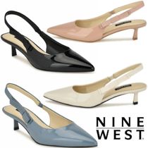 Nine West*華奢見え*リボン*スリングバック*パンプス/Viki