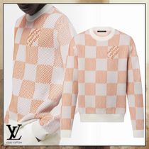 LouisVuitton 24SS《ダミエコットンプルオーバー》オレンジ 直営