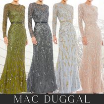 【送料関税込】MAC DUGGAL ビーズ装飾 マーメイドガウン