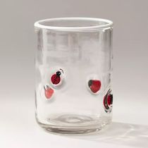 Anthropologie限定☆Icon Juice Glasses てんとう虫柄1個