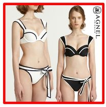 ☆人気☆【AGNEL】☆Swan Bikini Bra＆Bikini Panty SE.T☆