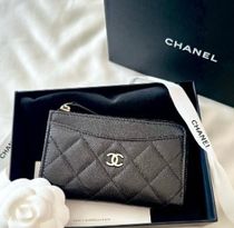 不動の人気♪CHANEL シャネル キャビアスキンフラグメントケース