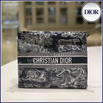 【優れた収納力♪】DIOR DiorTravel ジップポーチ　ブルー