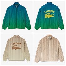 LACOSTE バックプリント トラックジャケット モノグラム 2色