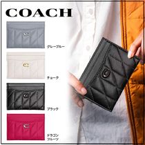 お財布代わりにも【COACH】カード ケース・ピロー キルティング