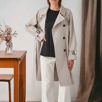 MAXMARA THE CUBE 耐水性コットンツイル TITRENCHトレンチコート