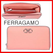 ★【FERRAGAMO】★ラウンドファスナー ガンチーニ 長財布★