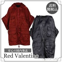 【Red Valentino】ナイロン コート フード付き【送料関税込】