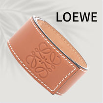 LOEWE アナグラムレザースナップブレスレット【関税送料込み】