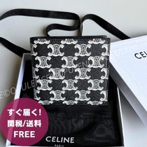 CELINE セリーヌ 人気 トリオンフ 二つ折り財布 ユニセックス