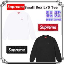 【在庫あり】Supreme Small Box L/S Tee ロンT ホワイト Boxlogo