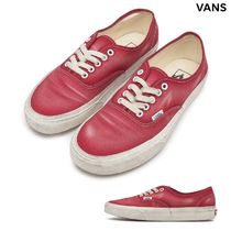 [VANS] スニーカー オーセンティック ウェーブウォッシュレッド