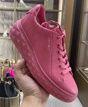 JIMMY CHOO DIAMOND NAPPA LEATHER SNEAKERS