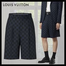 Louis Vuitton《ウールプレンド ドローストリングショーツ》直営