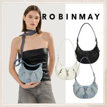 追跡有★ROBINMAY 2WAY ハーフムーン ショルダーバッグ