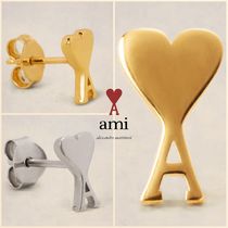 AMI Paris AMI DE COEUR Stud ハート スタッド ピアス シングル