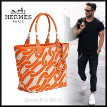 【メンズに大人気】HERMES　スティープル　28　トートバッグ