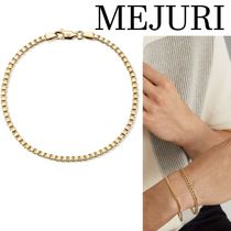 【オシャレ】MEJURI メジュリ Square Box Chain ブレスレット