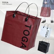 【TOGA】LOGO TOTE BAG