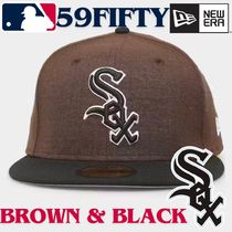 【US限定】NEW ERA 59FIFTY Chicago White Sox Brown & Black