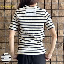 半袖 リブ  ボーダー カットソー Tシャツ  J40GC0111 J46497