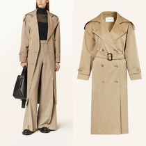 春物*MAXMARA*ベルト ミドル丈モノグラム トレンチコート SALPA