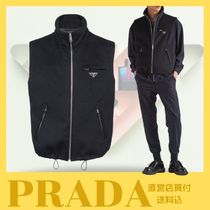 新作☆【PRADA】ノースリーブ キルティング カシミア ベスト