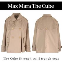 ＊Max Mara The Cube＊撥水ツイル ショート トレンチコート