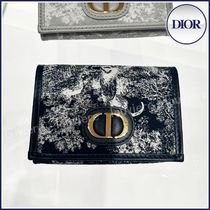 【コンパクト♪】DIOR 30 Montaigne グリシーヌウォレット