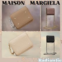 【MAISON MARGIELAI】チェーン付き4ステッチウォレット